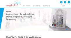 Desktop Screenshot of medifilm.ch