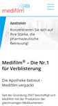 Mobile Screenshot of medifilm.ch